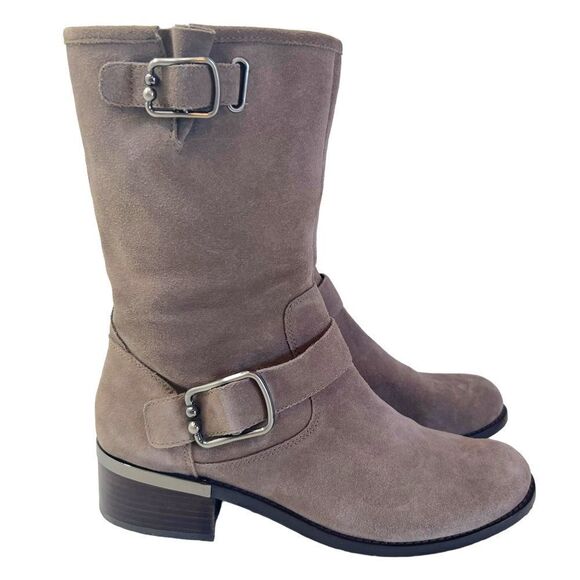 Vince Camuto Wantilla Harnessed Mid Calf Boots - Picture 12 of 12